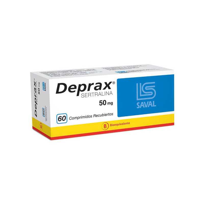 DEPRAX 50 MG X 60 COMP (SERTRALINA)