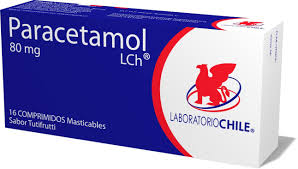 PARACETAMOL 80 MG MASTICABLE LCH X 16 COMP (GENER) (PTM)