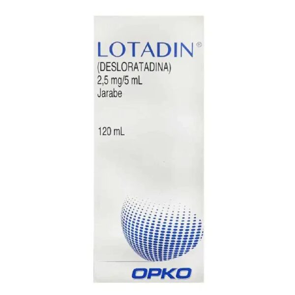 LOTADIN JARABE 2,5MG/5ML 120 ML (DESLORATADINA)