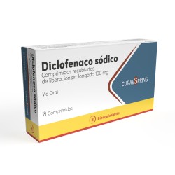 DICLOFENACO 100 MG X 8 COMP LIB PROLONG (GENER)
