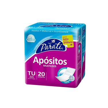 PARATI APOSITO X 20 UNIDADES TALLA UNICA