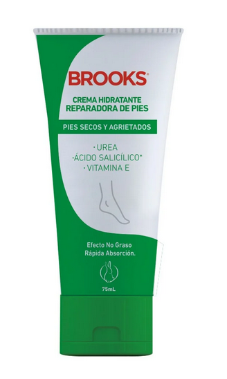 BROOKS CREMA HIDRATANTE REPARADORA DE PIES X 75ml