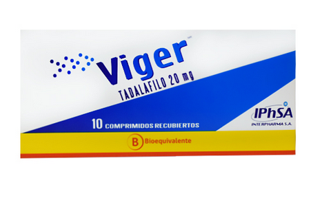 VIGER 20MG x 10 COMP (TADALAFILO) (copiar)