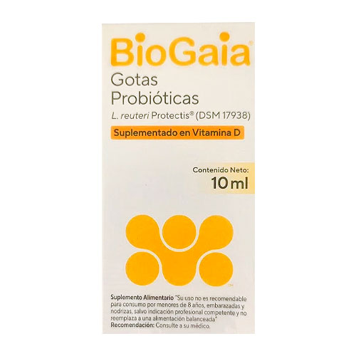 BIOGAIA C/ VITAMINA D GOTAS X 10 ML (PROBIOTICOS)