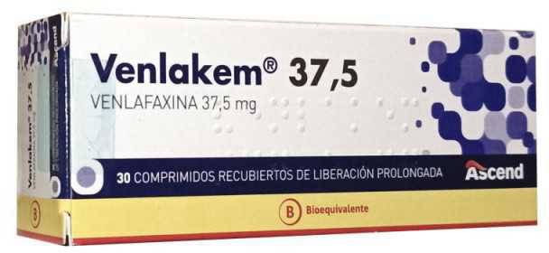 VENLAKEM 37,5 MG X 30 COMP LIB PROL (VENLAFAXINA)