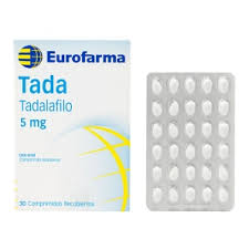 TADA TADALAFILO  5 MG EUROFARMA  X 30 COMP RECUB
