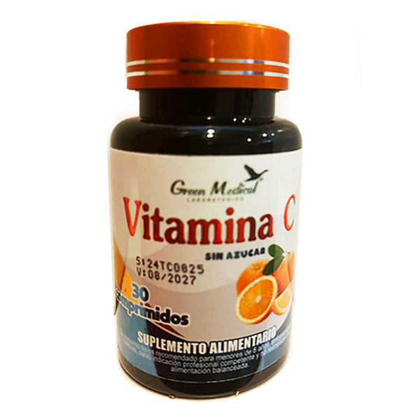 GREEN MEDICAL VITAMINA C 500 MF X 30 COMP