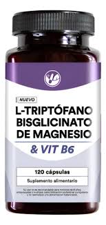 L-TRIPTOFANO BISGLICINATO DE MAGNESIO  & VIT B6 X 120 CAPSULAS NATURAL FARM