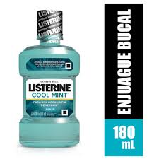 LISTERINE ENJUAGUE COOL MINT X 180 ML