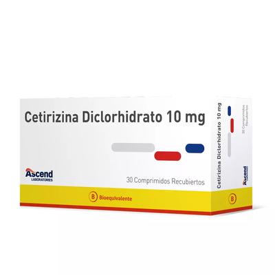 CETIRIZINA 10 MG SEVEN PHARMA X 30 COMP (GENER)