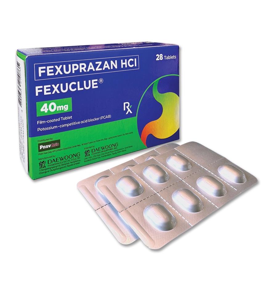 FEXUCLUE 40 mg X 28 COMPRIMIDOS RECUBIERTOS