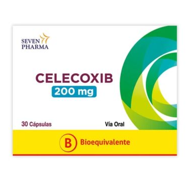 CELECOXIB 200 MG SEVEN PHARMA X 30 CAPS (GENER)