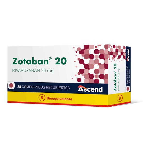ZOTABAN 20 MG X 28 COMPRIMIDOS (RIVAROXABAN)