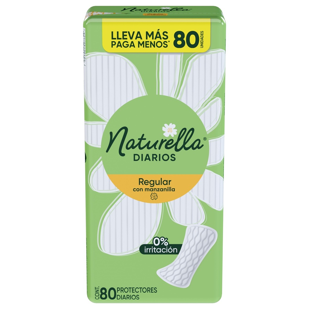 NATURELLA PROTECTORES DIARIOS X 80 UNIDADES