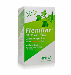 FLEMILAR JARABE 35 MG/5 ML X 120 ML (HEDERA HELIX)