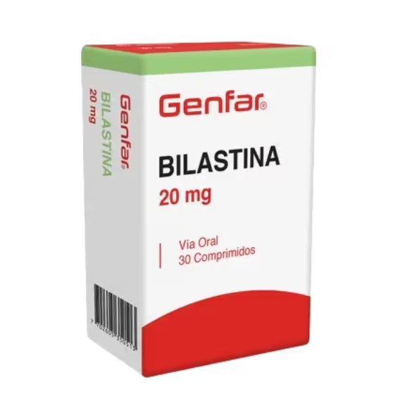BILASTINA 20 MG X 30 COMP GENFAR
