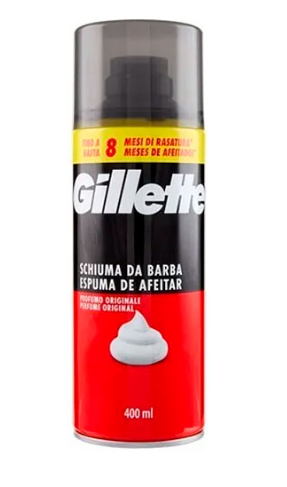 GILLETTE ESPUMA AFEITAR ORIGINAL 400 ML