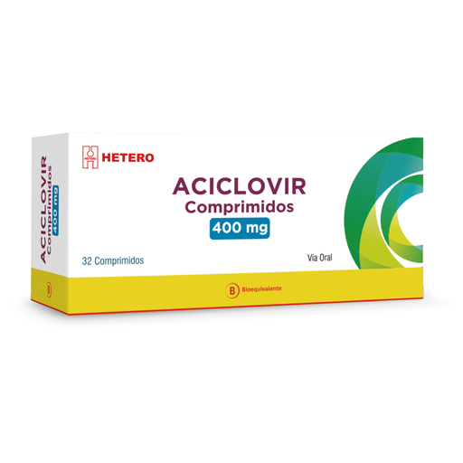 [1583260562500] ACICLOVIR 400 MG SEVEN PHARMA X 32 COMP (GENER) (PTM)