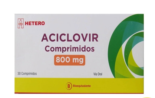 [905066] ACICLOVIR 800 MG SEVEN PHARMA X 30 COMP (GENER)