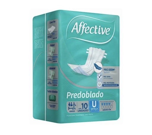 [1606418435802] AFFECTIVE PREDOBLADO SABANILLA GEL UNITALLA X 10 UNID