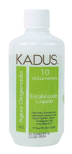 [7804947004588] AGUA OXIGENADA 10 VOL X  110 ML KADUS