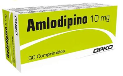 [901914] AMLODIPINO 10 MG OPKO X 30 COMP (GENER)