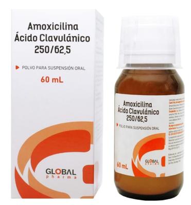 [1596493794339] AMOXICILINA/CLAVULANICO 250_62,5/5ML JARABE GLOBAL X 60 ML (GENER) (CLAVINEX)