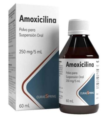 [7804673040065] AMOXICILINA JARABE 250 MG/5 ML CURAESPRING X 60 ML (PTM) (GENER)