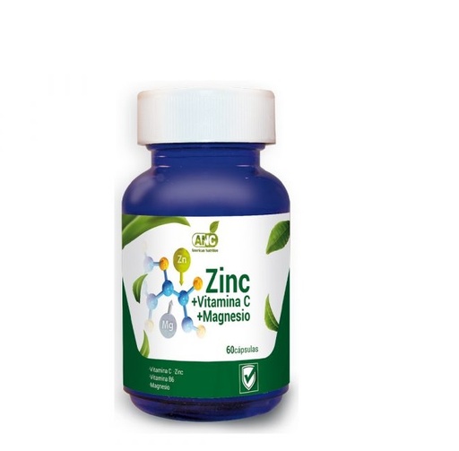 [7805357001648] ANC ZINC+ VIT C+ MAGNESIO X 60 CAPSULAS