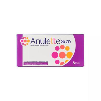 [902283] ANULETTE 20 CD X 28 COMP (LEVONORGESTREL/ETINILESTRADIOL)(HORM)