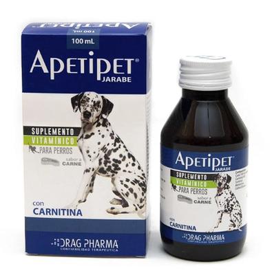 [905369] APETIPET JARABE X 100 ML (CARNITINA/CALCIO/VITAMINAS) (VET)