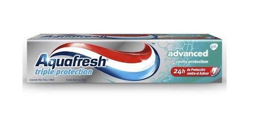 [7804900000527] AQUAFRESH PASTA TRIPLE PROTECCION ADVANCED X 125 ML