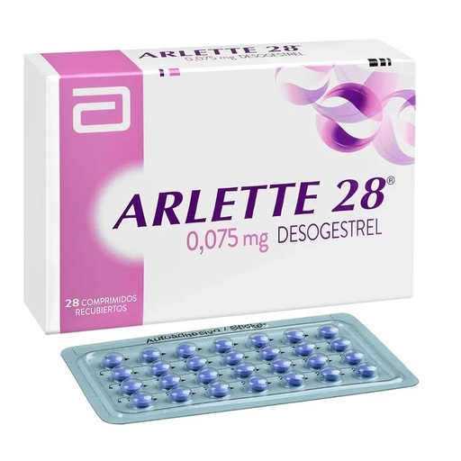 [900966] ARLETTE 75 MCG X 28 COMP CFR (DESOGESTREL) (RS:30) (SM:50)(HORM)