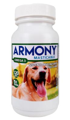 [7804327853720] ARMONY MASTICABLE PERROS INMUNIT. X 30 COMP(OMEGA 3)(VET)***