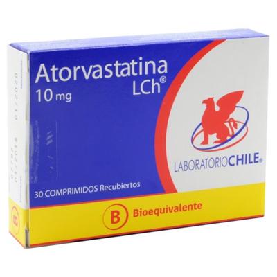 [901988] ATORVASTATINA 10 MG LCH X 30 COMP (GENER) (PTM)