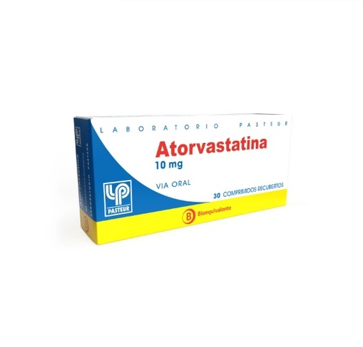 [7800068030239] ATORVASTATINA 10 MG PASTEUR X 30 COMP (GENER) (PTM)