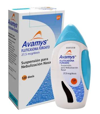 [900537] AVAMYS 27,5 MCG SUSP NASAL X 120 DOSIS (FLUTICASONA)***