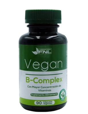 [1601596123083] B-COMPLEX B12 VEGANO X 90 CAPS FNL (COMPLEJO B/SELENIO/INULINA/ZINC/FIERRO) (NAT)