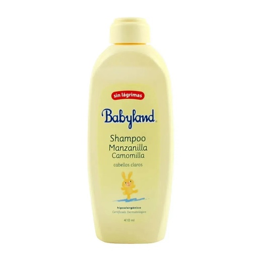 [1598910346120] BABYLAND SHAMPOO MANZANILLA X 410 ML