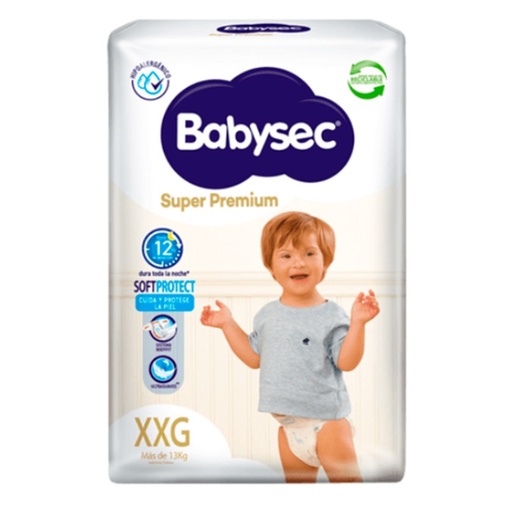 [7806500799535] BABYSEC PAÑAL SUPER PREMIUM XXG X 14 UNID