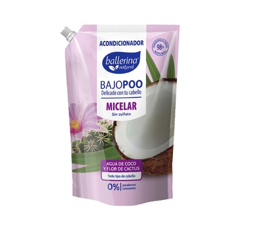 [7804920005823] BALLERINA ACONDICIONADOR BAJOPOO MICELAR 750 ML