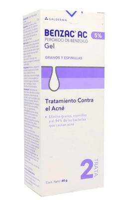 [904764] BENZAC AC 5% GEL X 60 GR (PEROXIDO BENZOILO)
