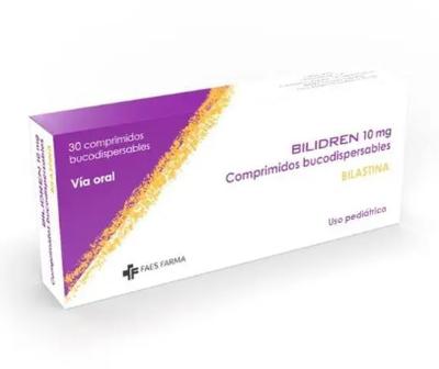 [1603988595637] BILIDREN 10 MG PEDIATRICO BUCODISPER X 30 COMP (BILASTINA)