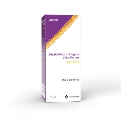 [8436024613414] BILIDREN JARABE  2,5 MG/ML X 120 ML  (BILASTINA)