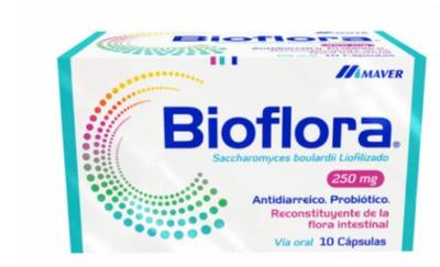 [903715] BIOFLORA 250 MG ADULTO X 10 CAPS (SACCHAROMYCES BOULARDII)