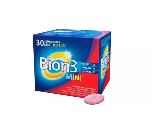 [900829] BION 3 MINI X 30 COMP(VITAMINAS/MINERAL/PROBIOTICOS)