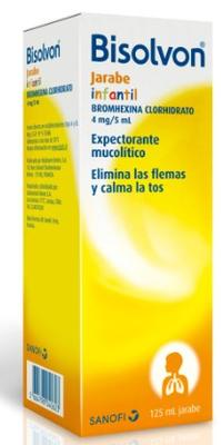 [901404] BISOLVON JARABE INFANTIL 4 MG/ 5 ML X 120 ML (BROMHEXINA)