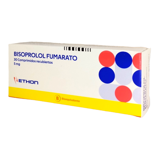 [7804633500882] BISOPROLOL 5,0 MG ETHON X 30 CAP (GENER)