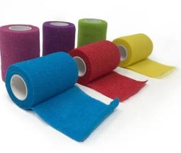 [903917] BLUNDING VENDA COHESIVA 5,0 CM X 4,5 MT COLORES (ORTOPEDIA)***