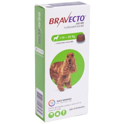[905146] BRAVECTO 10 - 20 KG (FLURALANER)(VET)